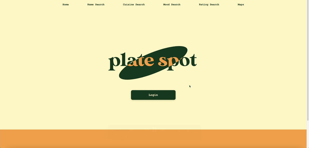 Plate Spot Project